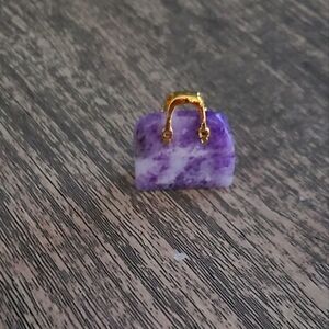 Natural Stone Miniture purse